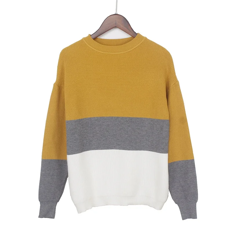 GIGOGOU многоцветный толстый Для женщин свитер осень-зима теплый пуловер свитер верхняя одежда Повседневное теплый женский джемпер, Топ