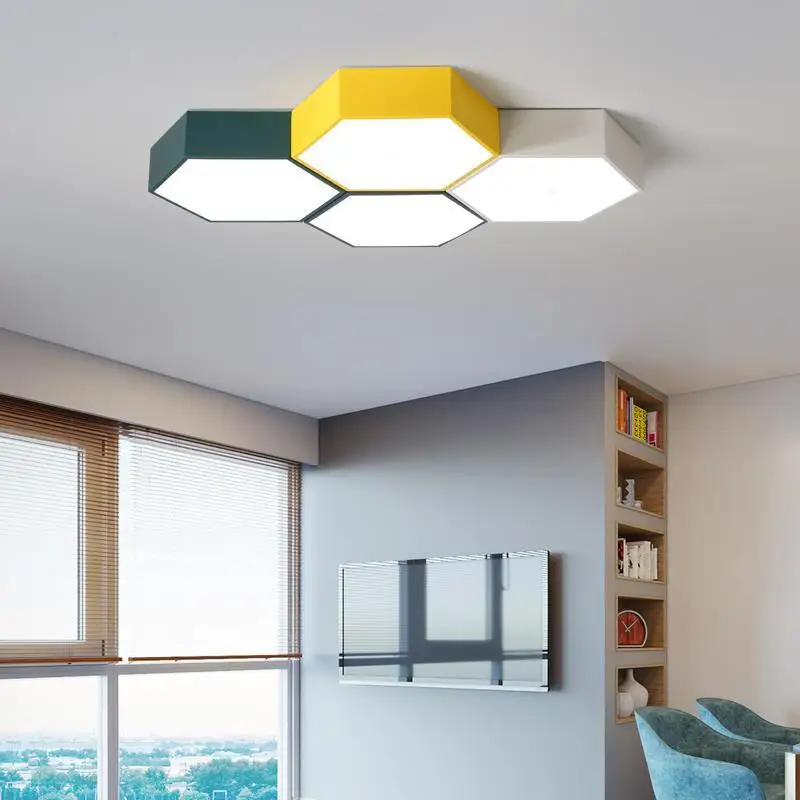 Современная лампа для декора гостиной Sufitowa светильник Plafon винтажный LED Plafonnier