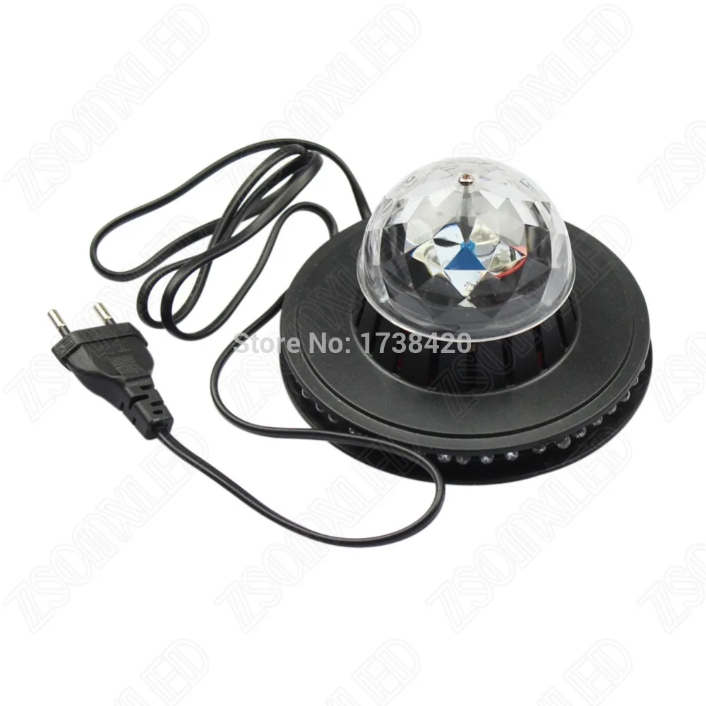 

2015 NEW Product Mini Rotating RGB Light 48 LEDs Sunflower LED Stage Light ,AC100-240V For Party,Bar,hotel,DJ,Holiday