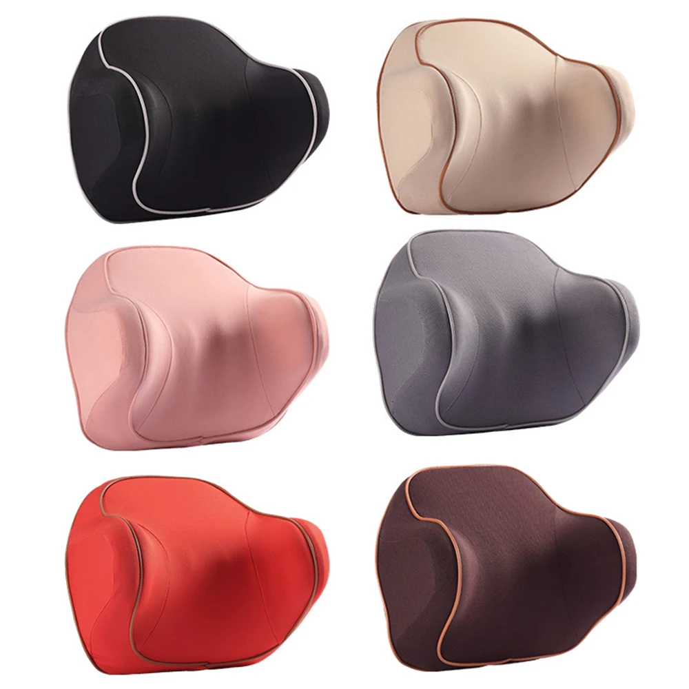 

Interior Memory Foam Headrest Car Interior Pillow Seat Pillow Car Safety Accessories Headrest Neck Universal Soft Pad