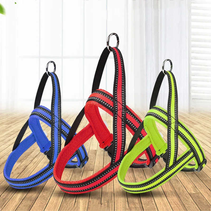 

No-Pull Dog Harness Reflective Soft Mesh Padded Adjustable Pet Harness Vest for Training Running Walking Small Medium Large Dogs