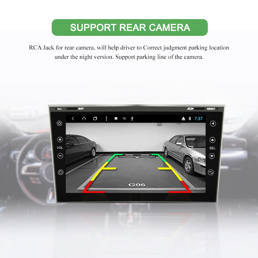 Discount Bonroad 2Din Android Car multimedia player stereo receiver For Opel Astra Antara Zafira Corsa Radio Video GPS Navigation 4