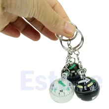 1 шт. шариковый брелок жидкий жидкостный Компас для пеших прогулок для походов, путешествий, мероприятий на открытом воздухе выживания