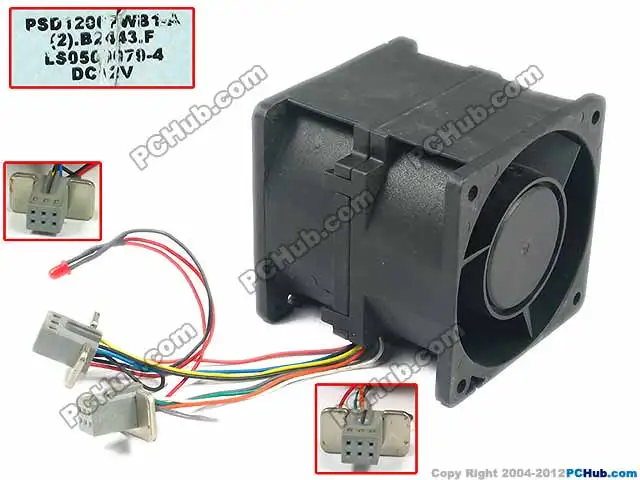 SUNON PSD1206PWB1 A (2).B2443.F.GN DC 12V 2.5A 8 жильный 60x60x60 мм Сервер вентилятор охлаждения|square