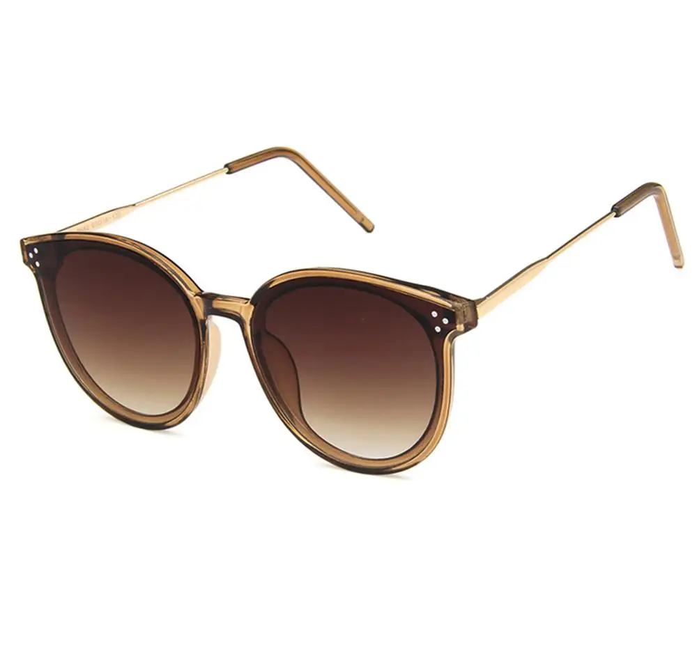 Горячие продажи Lentes De Sol Mujer Oculos De Sol Feminina солнцезащитные очки ретро яркий серый привод праздник Овальный Неполяризованный Uv780