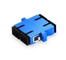 

SCUPC Singlemode Duplex Plastic Fiber Optic Adapter, Connector