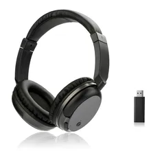 Professional Wireless TV Headset WS-3680 For TV PC Computer MP3 TV Over-Ear Headset Support FM Function With USB Transmitter original n600 tv rechargeable multifunction 2 4g wireless headset tv headphones for tv pc pad laptop