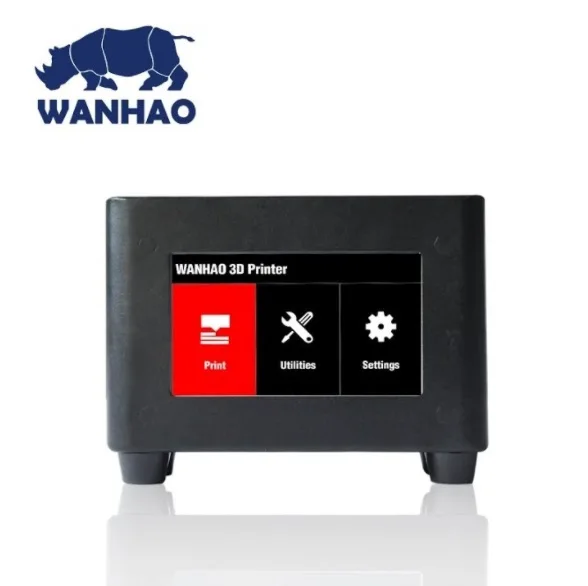 Wanhao Duplicator D7 LCD DPL/SLA 3d-printer, напрямую с завода V1.5- быстрая, фотополимер 250 ml в подарок, поддержка на русском языке - Цвет: just D7 Box