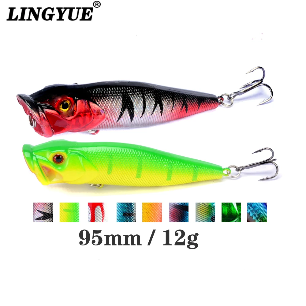جديد وصول 1 قطع كبيرة بوبر الصيد السحر 9.5 سنتيمتر 12 جرام 3d عيون الطعم توبواتر Crankbait Wobblers معالجة إيسكا poper اليابان جديد وصول 1 قطع كبيرة بوبر الصيد السحر 9.5 سنتيمتر 12 جرام 3d عيون الطعم توبواتر Crankbait Wobblers معالجة إيسكا poper اليابان