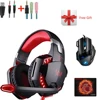 Combination G2000 LED Gaming Headphones with Microphone Stereo Led Headset + Gaming Mouse for PC Gamer PS4 New XBOX Laptop ► Photo 1/6