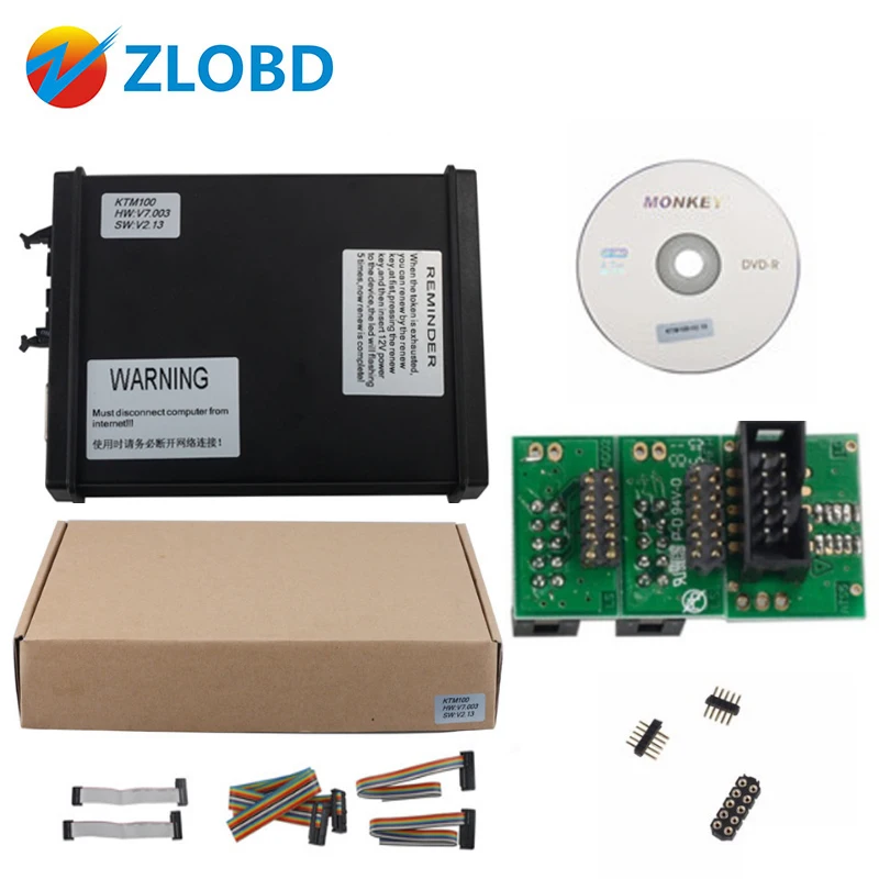 

ZOLIZDA KTM100 ECU chip tuning Hot Selling KTM-100 Professional ECU KTM100 programming V2.13/7.003 DHL Free