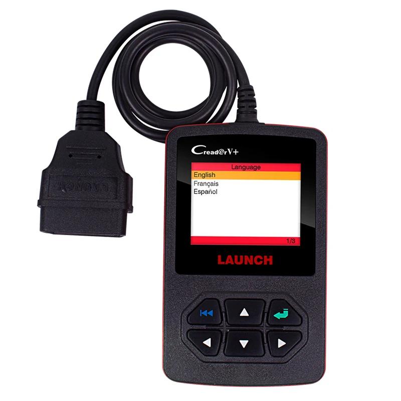 Launch X431 Creader V+ OBD2 автомобильный считыватель кодов неисправностей