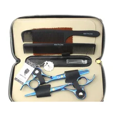 Горячая Распродажа СМИТ Chu 6 дюймов Парикмахерская Ножницы Для машинка для стрижки Парикмахерские ножницы для стрижки синяя вишня в цвету волос