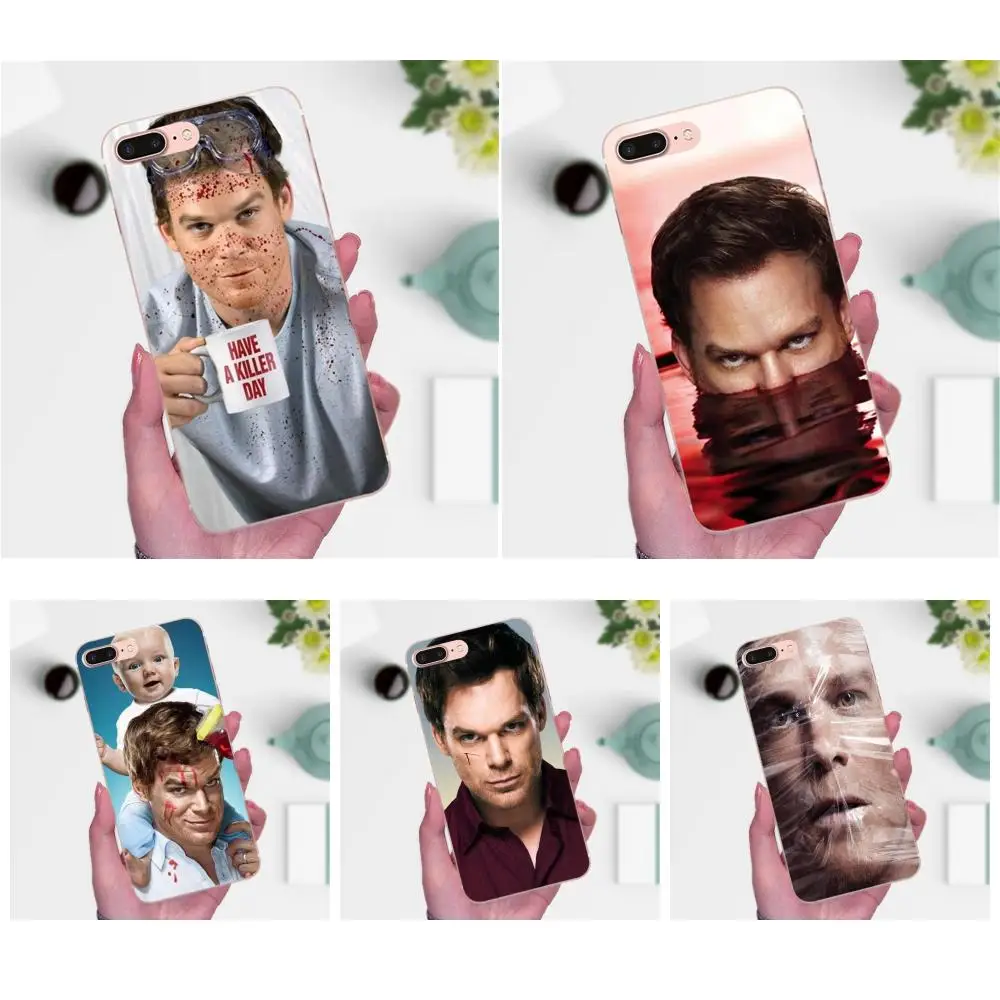 Мягкий ТПУ милый чехол для Xiaomi Mi3 Mi4 Mi4C Mi4i Mi5 Mi 5S 5X 6 6X 8 SE A1 Max Mix 2 Note 3 4 Dexter Morgan Tv Show New |
