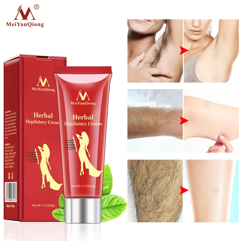 40G Herbal Depilatory Cream Hair Removal Painless Cream for Removal Armpit Legs Hair Body Care Shaving and Hair Removal