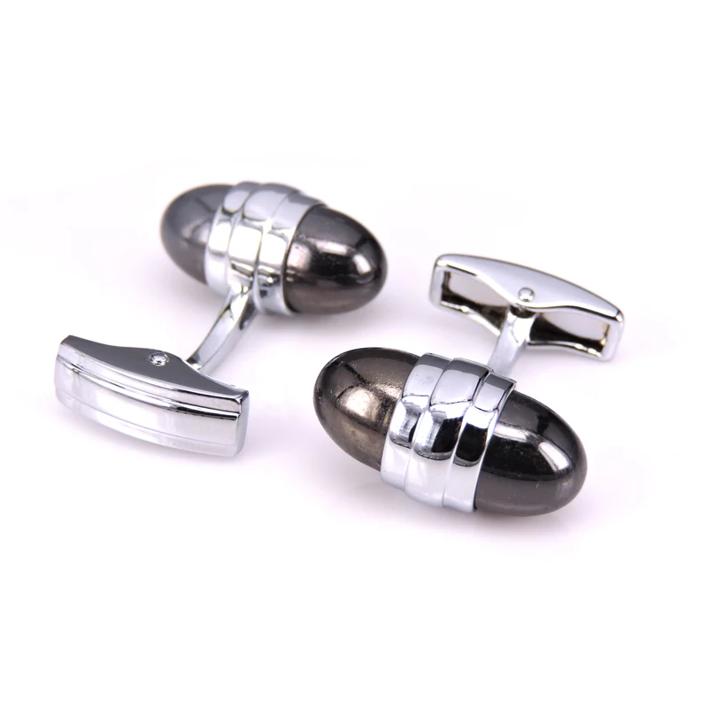 French fashion brand men's shirts Cufflinks black crystal MB Cufflinks high end jewelry