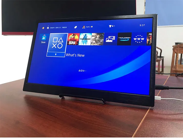 17,3 дюймовый 4K type-c Mornitor для PS4 xbox NS компьютера с цветным HDMI дисплеем с функцией HDR PD источник питания