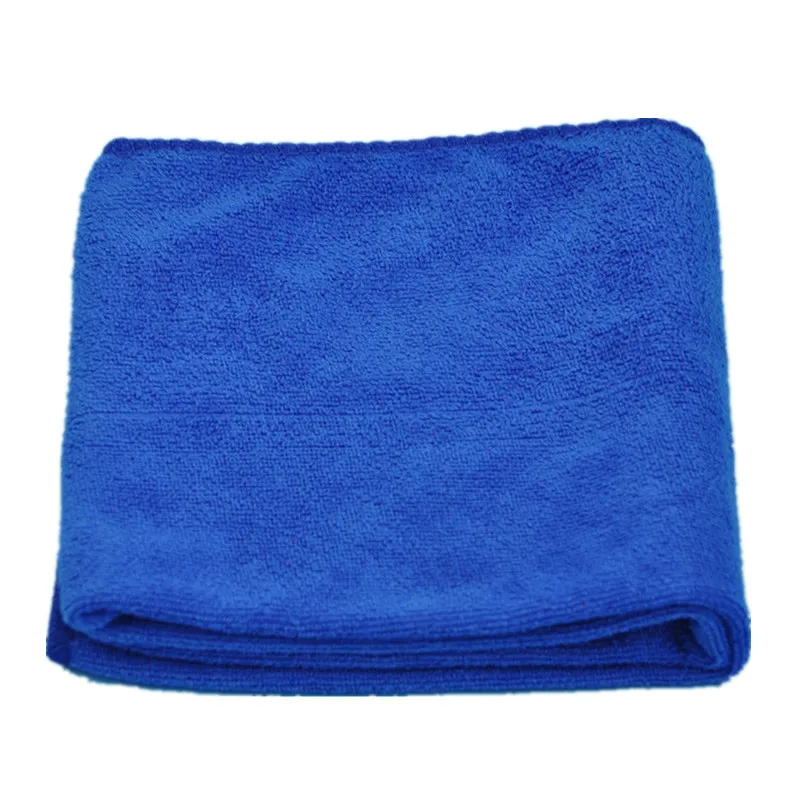 Blue 10 шт./лот 30 см x 70 см полотенце из микрофибры для чистки машины полотенце из микрофибры с подробным описанием полировки scrubing воском полотенце для рук салфетка 60 г ткань - Цвет: Blue