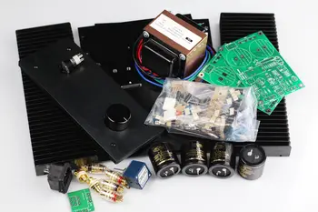 

ZEROZONE( DIY KIT) X-one Stereo Class AB MOS desktop Power amplifier 30W+30W amp L4-27