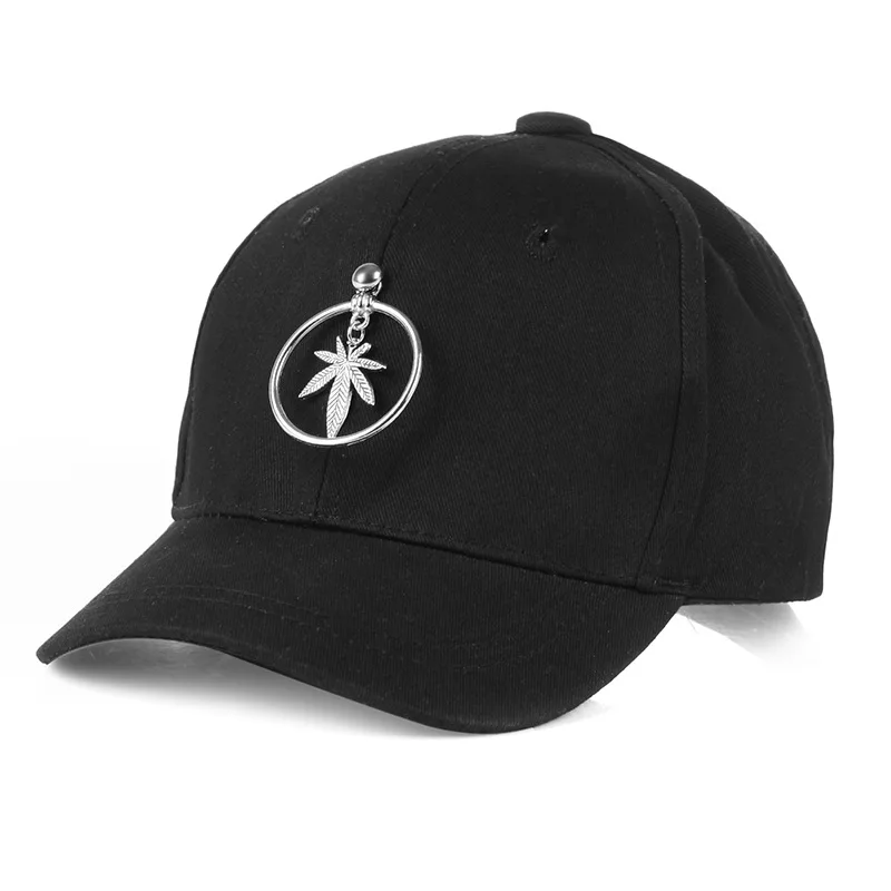 Новые регулируемые бейсболки летние Snapback шляпы шапки для мужчин и женщин Модные вышивка кленовый лист Капелло бейсбол хлопок крышки