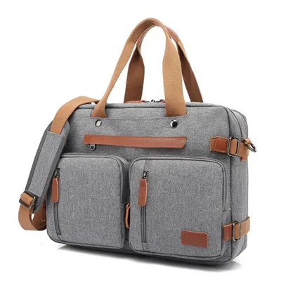 Рюкзак 15,6/17,3 дюймов Многофункциональный рюкзак для ноутбука дорожная сумка Повседневный Модный деловой рюкзак сумка на плечо - Цвет: GREY