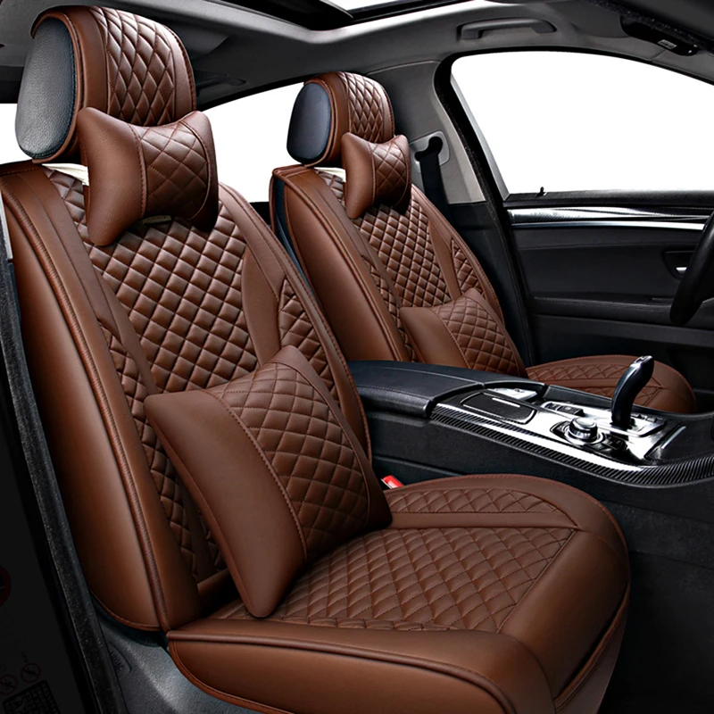 

leather car seat covers for chevrolet niva orlando cobalt lanos Cruze Malibu Sonic Trax car accessories car seat protector