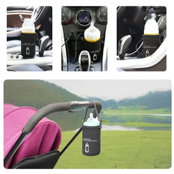 Bolsas de Aislamiento Alimentación de Biberón Calentador Del Biberón Del Coche + Cable de Carga Del Automóvil Comida Leche Agua Bebida Taza Viaje Alimentación Rápida Bolsas de Aislamiento Alimentación de Biberón Calentador Del Biberón Del Coche + Cable de Carga Del Automóvil Comida Leche Agua Bebida Taza Viaje Alimentación Rápida