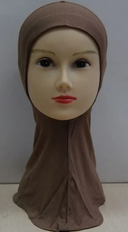 Плотная Джерси хлопок ниндзя крышка шеи underscarf разных цветов(20 шт./лот) tt059
