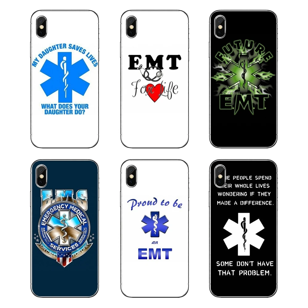 Мягкий прозрачный просвечивающийся чехол Чехлы emt EMS медицинская помощь с