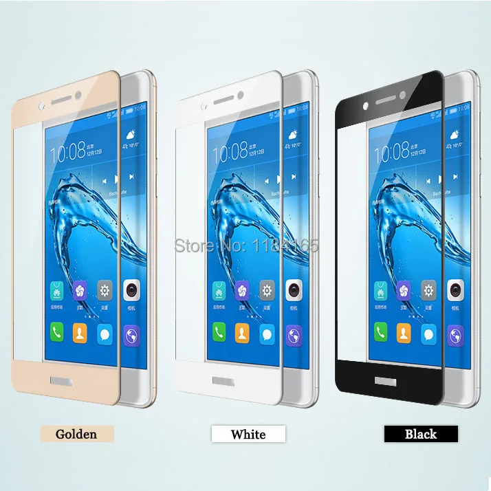 KHW1695_4_High Quality Full Screen Cover Tempered Glass Screen Protector for HUAWEI Honor 6C