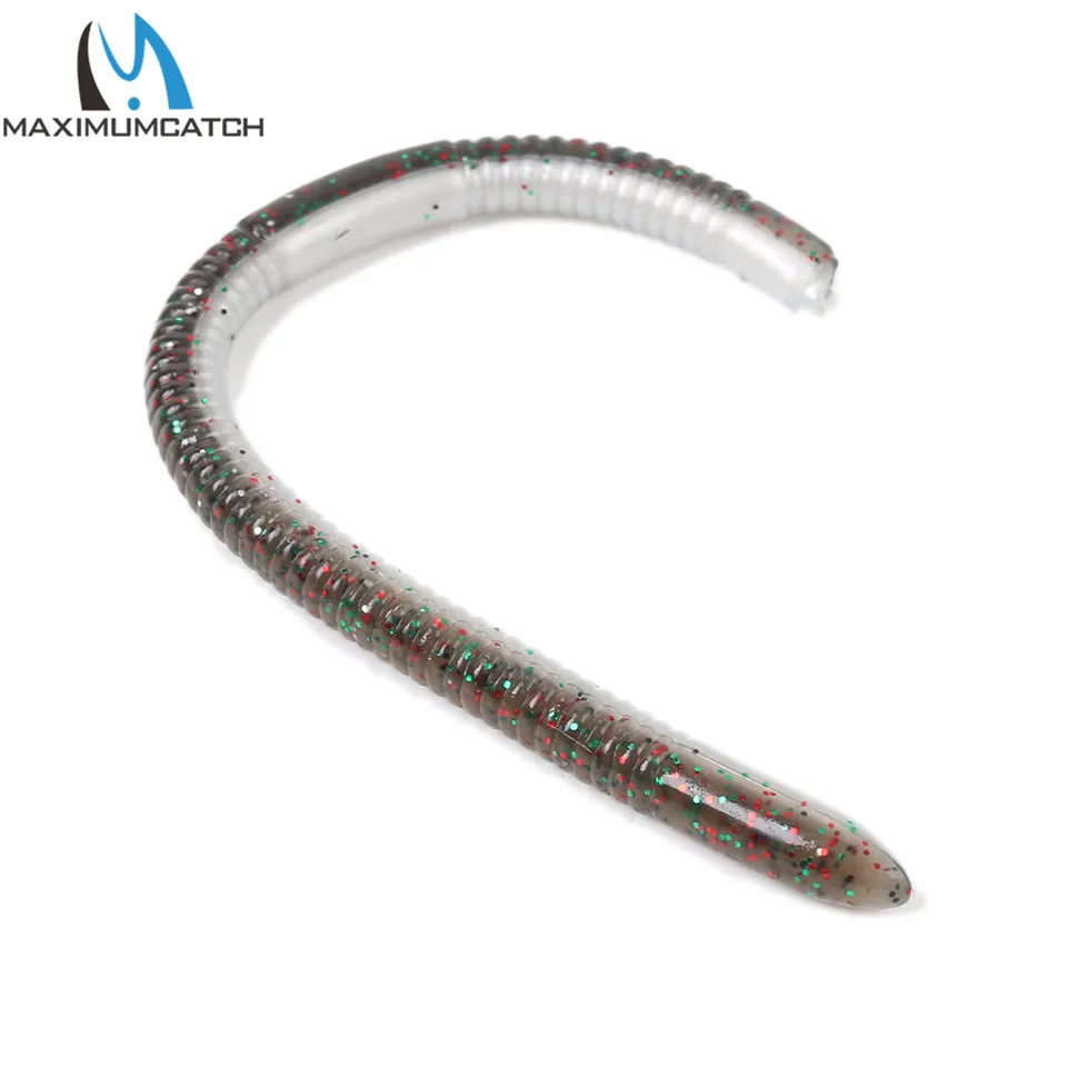 Maxcatch 10 шт./лот мягкая рыболовная приманка в виде червя для ловли окуня 122 мм 5 4 г