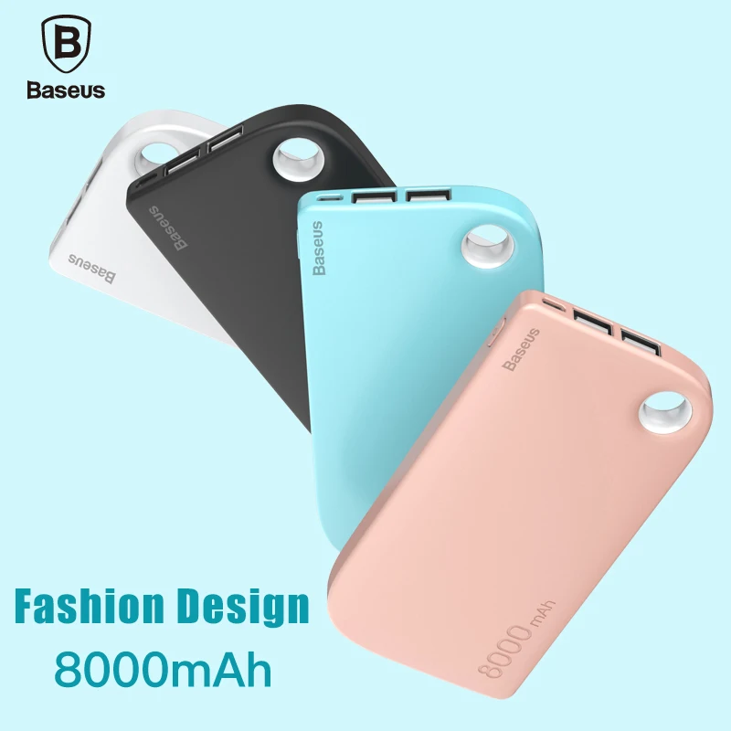 imágenes para Baseus 8000 mah dual usb power bank para iphone 7 samsung cargador de batería externa powerbank copia de seguridad del teléfono s8 tablet portátil imágenes para Baseus 8000 mah dual usb power bank para iphone 7 samsung cargador de batería externa powerbank copia de seguridad del teléfono s8 tablet portátil