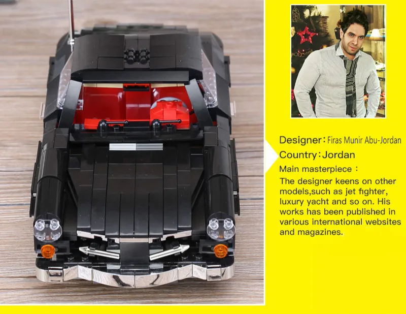 Цена Классические dream cars креативные супер роскошные автомобили Benz винтажный автомобиль MOC строительный блок Модель Кирпичи игрушки для мальчико...