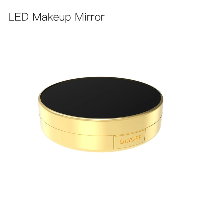 2019 Новое поступление круглый яркий регулируемый ясности светодиодный свет 1X 10X зеркало для макияжа умножения складное зеркало USB
