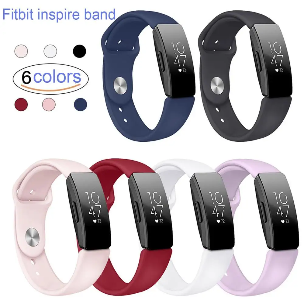 

For Fitbit Inspire/Inspire Hr Bands 2019 Replacement Wristband for Fitbit Inspire Slim Silicone Sports Bracelet for Women Kids