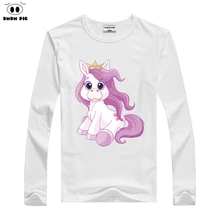 DMDM PIG t-shirt baby boy girl clothes children’s t-shirts for girls boys long sleeve T shirt for girls tops kids clothes boys