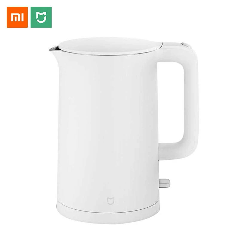 Xiaomi Mijia Electric Kettle Stainless Steel 1.5L Auto Power-off Protection Wired Handheld Instant Heating Water Bioler Tea Pot