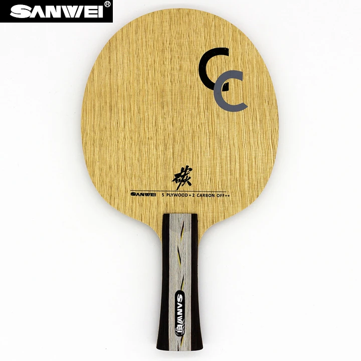 Sanwei CC 5 + 2 Carbon с TARGET T88 ультра вращающееся профессиональное лезвие для настольного