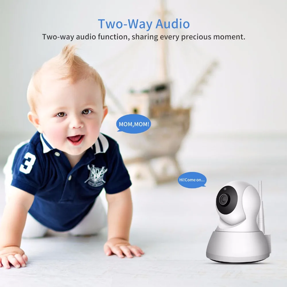 SDETER домашняя ip-камера безопасности Wi-Fi 1080P 720P Беспроводная сетевая камера видеонаблюдения P2P ночного видения детский монитор