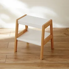 Устойчивый деревянный стул для дома для взрослых малая скамья Гостиная менять обувь стул Nordic Творческий квадратный табурет стул для макияжа