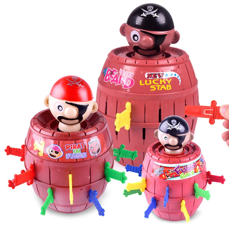 Детские игрушки для детей прыгающая игра "Пиратский бочонок" игрушка забавная развивающая хитрая игрушка на день рождения Рождественский подарок