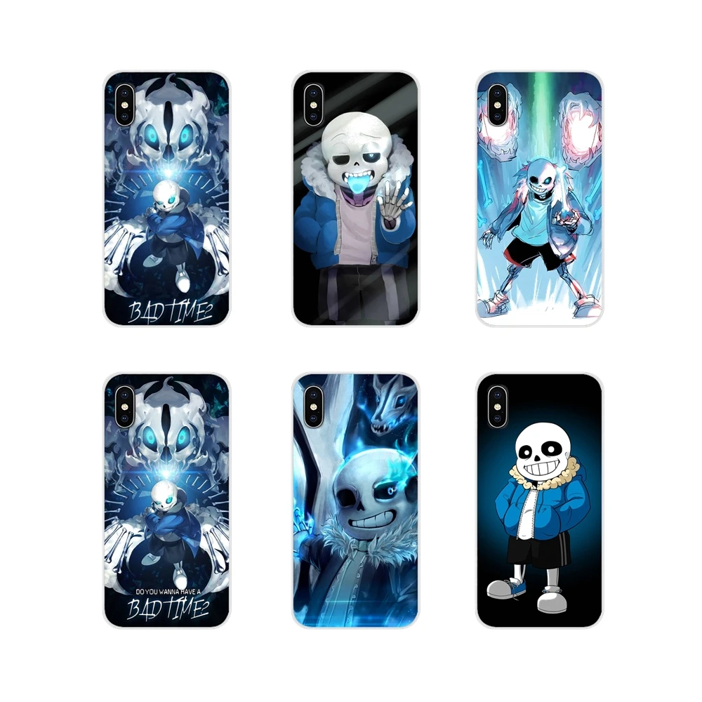 

For Samsung Galaxy A5 A6S A7 A8 A9S Star J4 J6 J7 J8 Prime Plus 2018 undertale papyrus sans doggo Accessories Phone Cases Covers