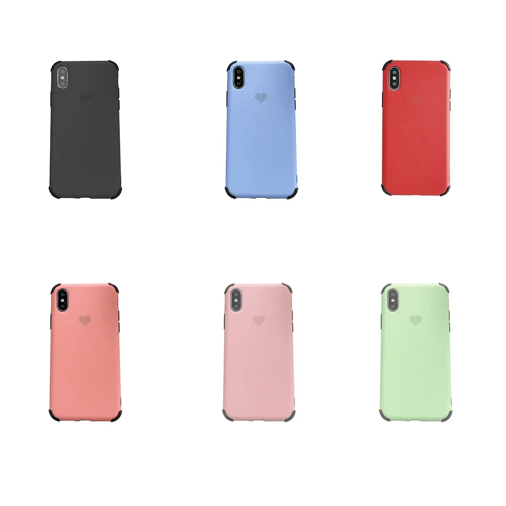 

Silicone Case For iPhone X XR Xs Xs Max 7 Plus 8 Plus Case Soft TPU Plain Cover For iPhone 7 8 6 6s 6 Plus 6s Plus Business Case