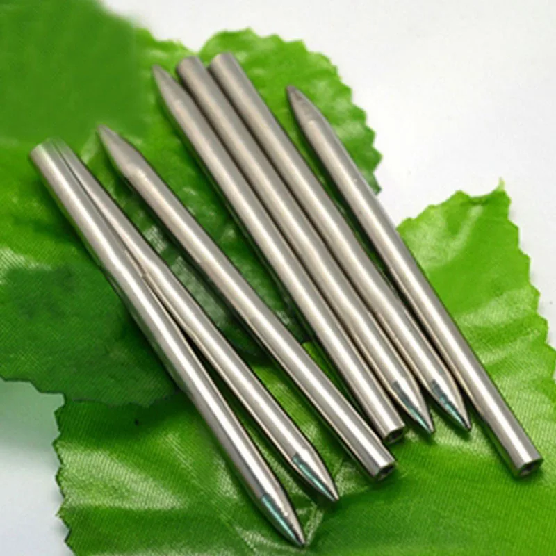 3" Stainless Steel Paracord Needle With Screw Thread Shaft Tip Stiching Needle Fid For Knitting