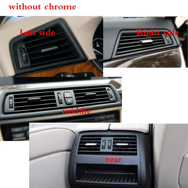 For BMW F10 F11 F18 64229166885 Car Front Console Center Gril Dash AC Air Heater Vent for BMW 5 Series 520 523 525 528 530 535