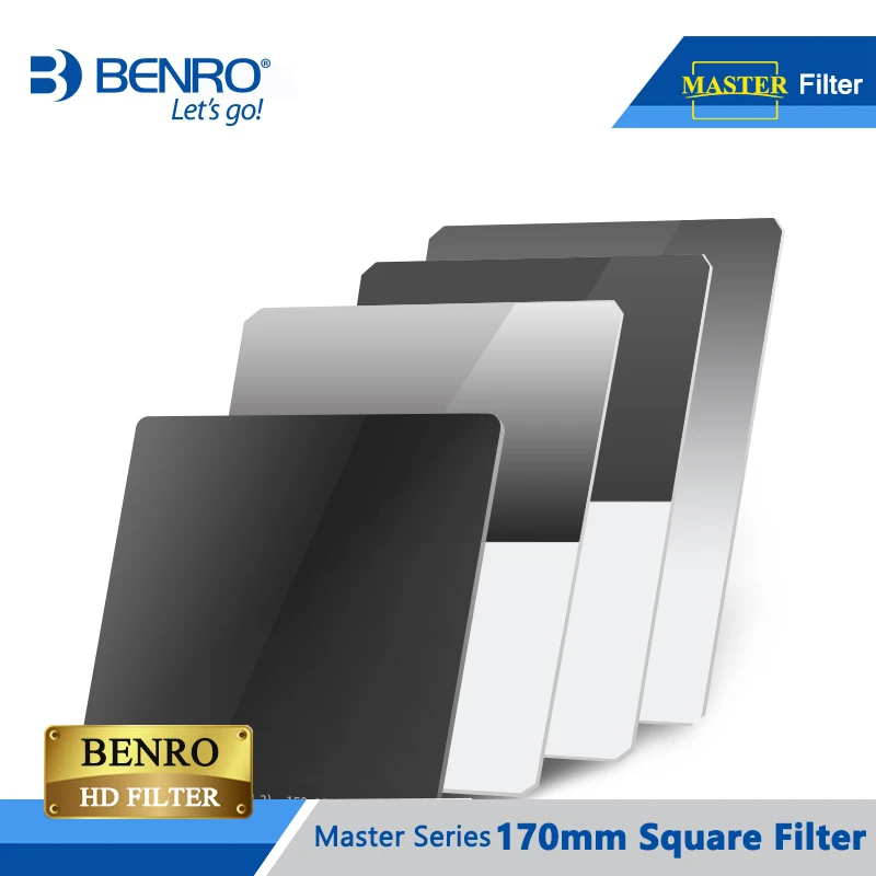 

BENRO Master 170mm Filter Square HD Glass WMC ULCA Coating Filters High Resolution Filter DHL Free Shipping