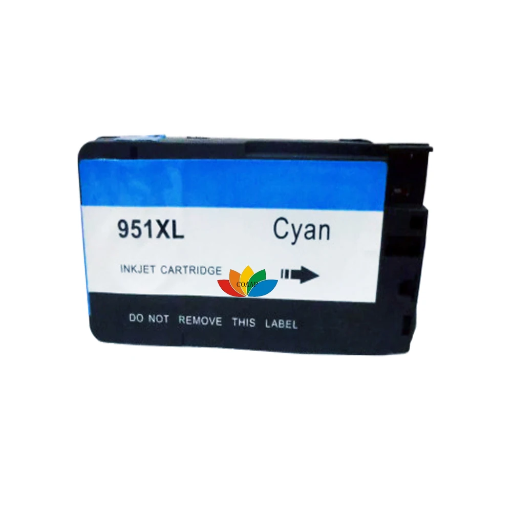 1pcs Compatible Ink Cartridge For Hp951 Hp 951xl Cyan Office Jet Pro