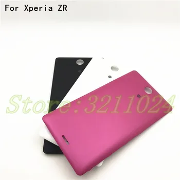

Original 4.6 inches Battery Door Back Cover Housing For Sony Xperia ZR M36H C5502 C5503 With Logo
