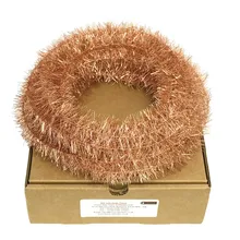 22m/box UK FRASER 801 Anti static copper tinsel For Plastic, Paper-making original uk fraser anti static cord rope length 10 meters 850 10