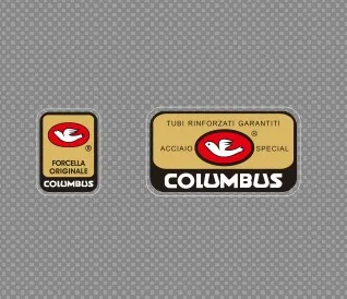 

COLUMBUS SLX/MAX Adhesive Stickers Gold Transparent Edge MTB Frame Fork Decals Road Bicycle Head Tube Stickers